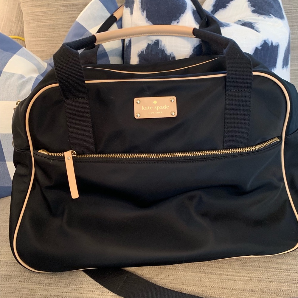 Kate Spade nylon weekender
